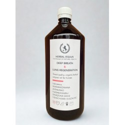 Olej ziołowy DEEP BREATH & LUNG REGENERATION dla koni z dusznością